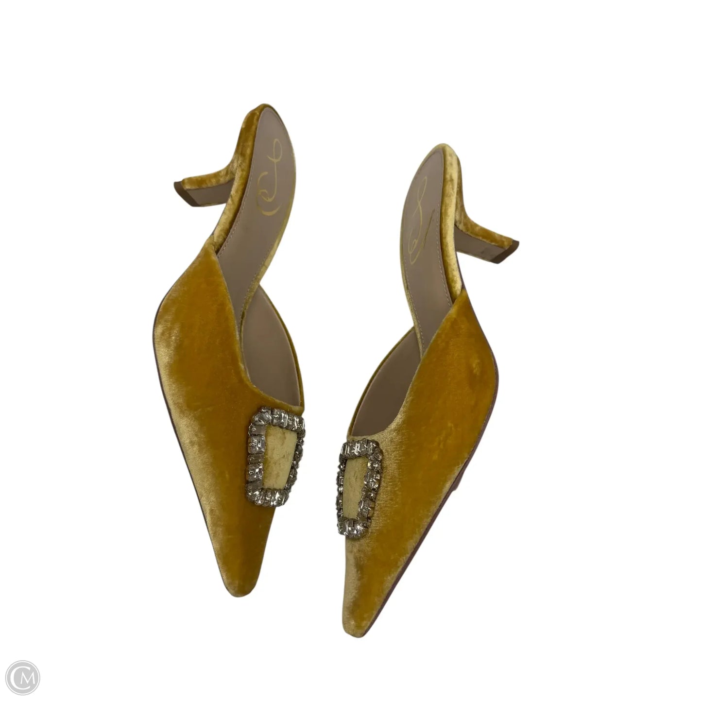 Shoes Heels Kitten By Sam Edelman In Yellow, Size: 7