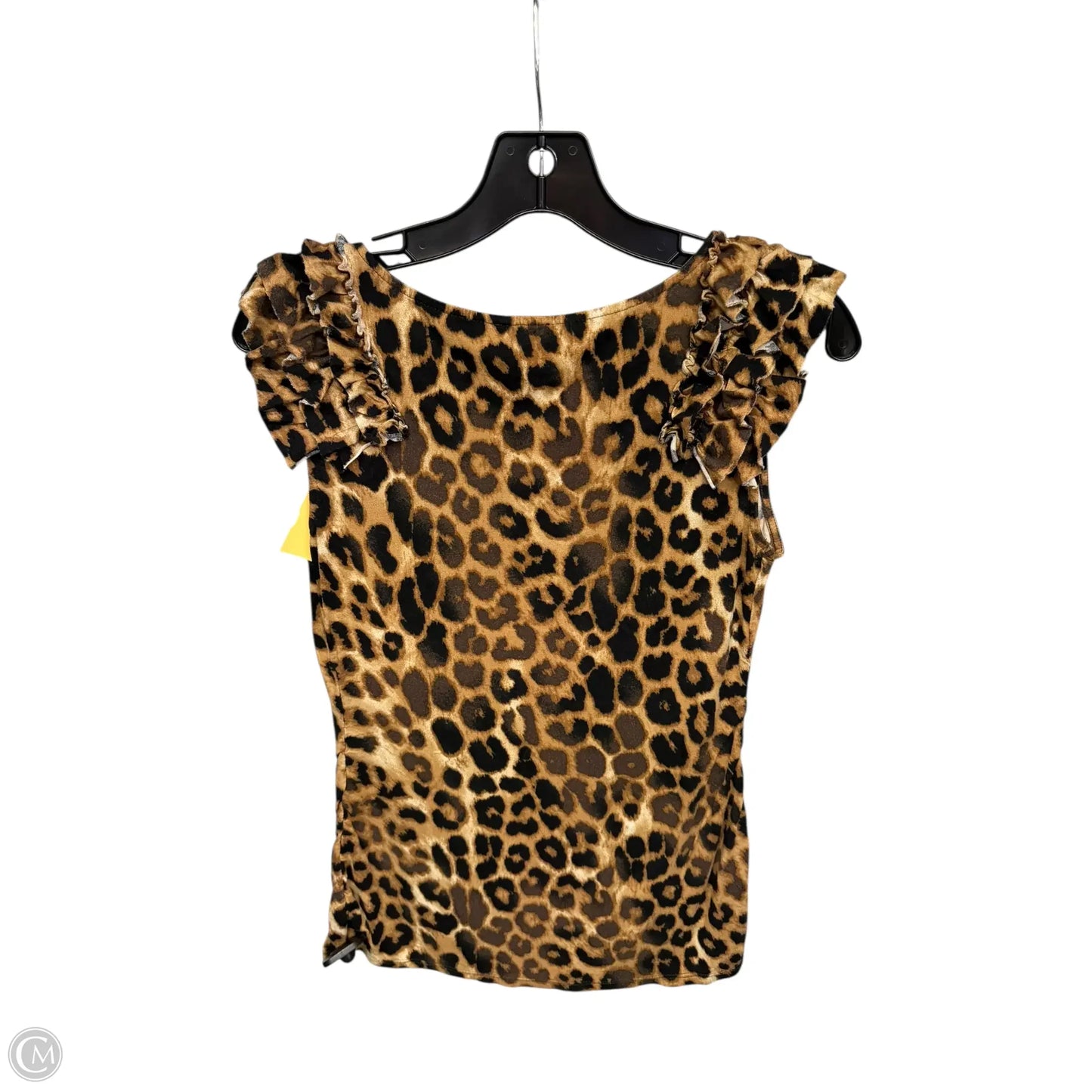 Top Sleeveless By Express In Animal Print, Size: S