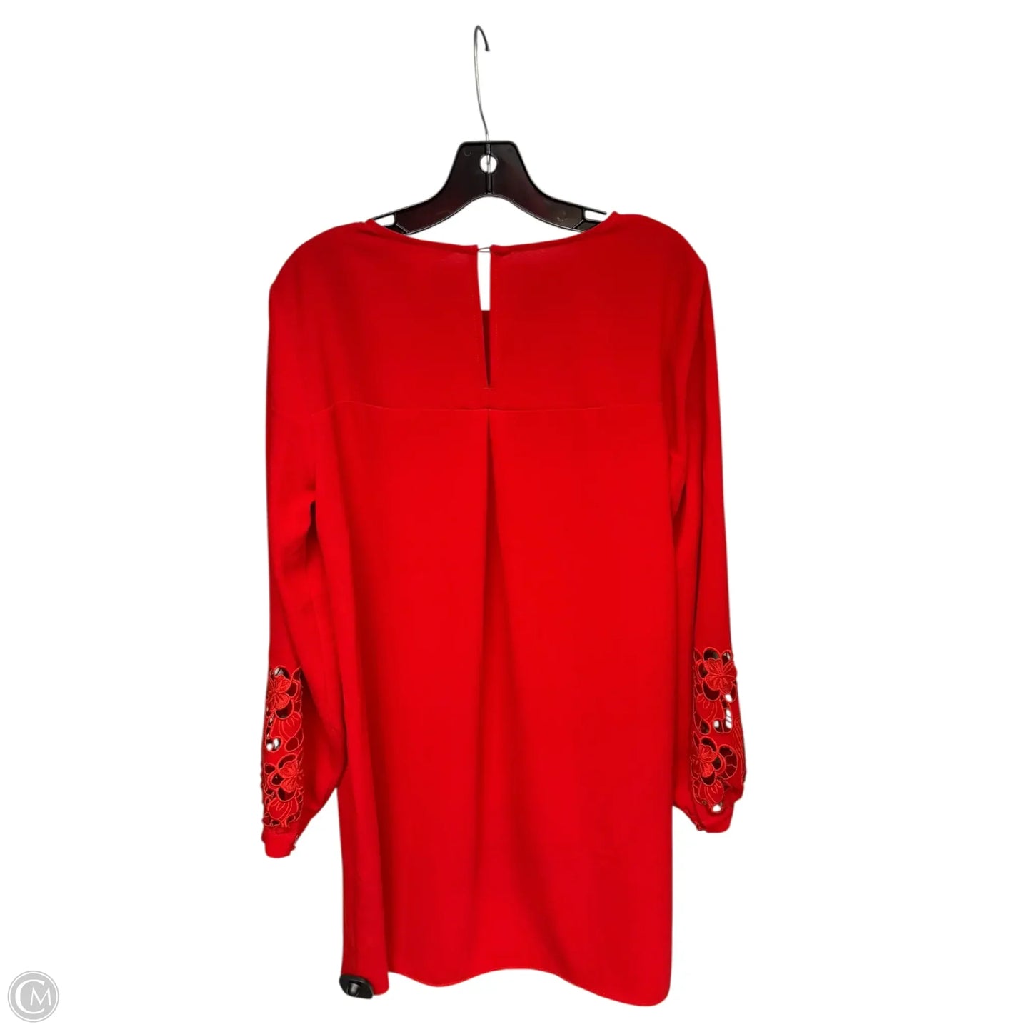 Dress Casual Midi By H&m In Red, Size: 8