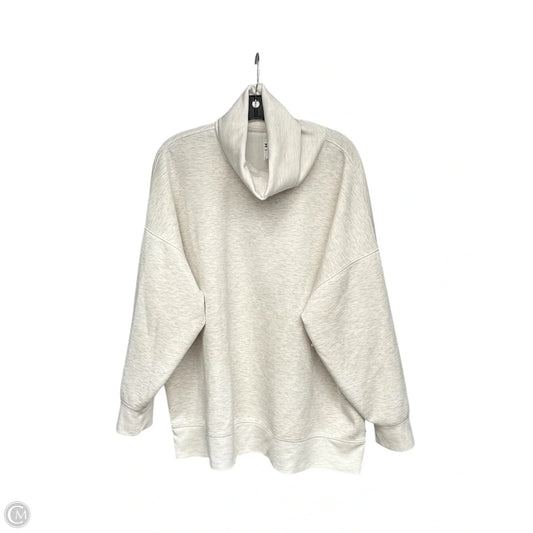 Athletic Sweatshirt Collar By All In Motion In White, Size: Xl