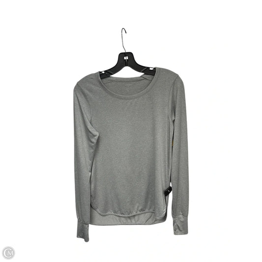Athletic Top Long Sleeve Crewneck By Varley In Grey, Size: Xs