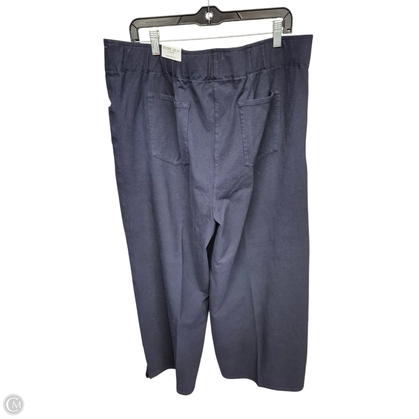 Pants Wide Leg By Chicos In Navy, Size: 20