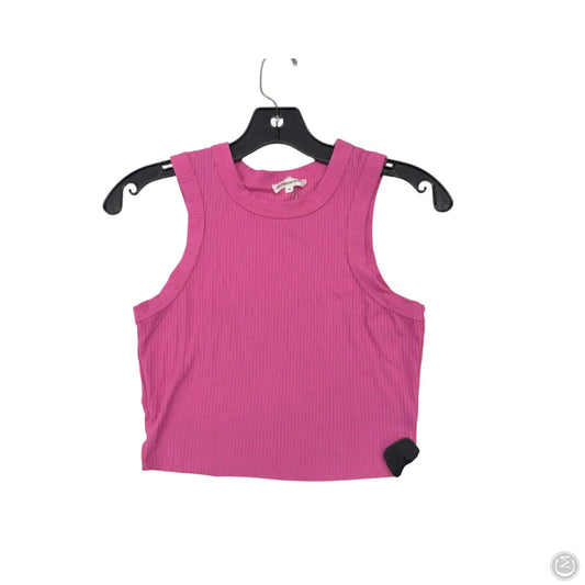 Tank Top By Mimosa In Pink, Size: M