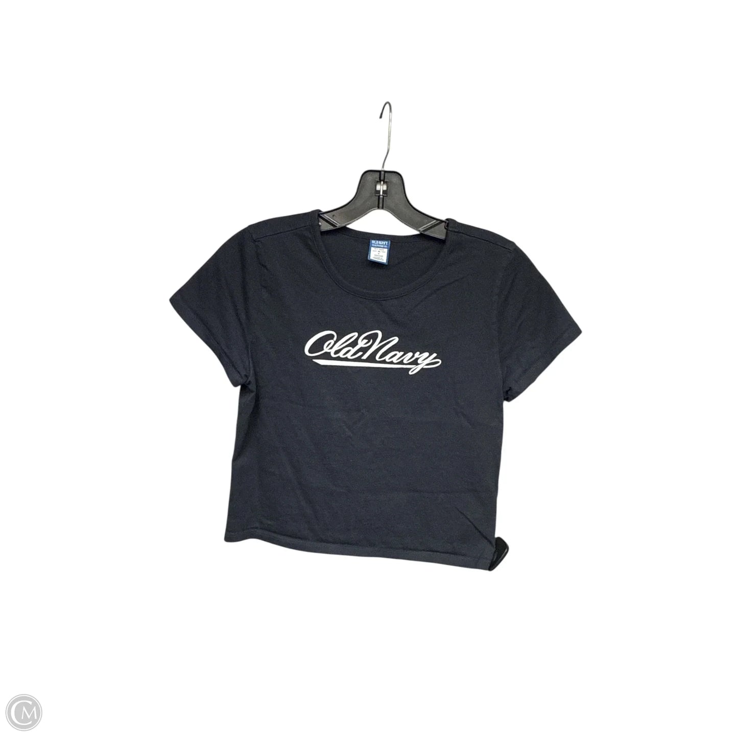 Top Short Sleeve By Old Navy In Navy, Size: S