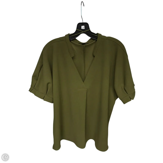 Top Short Sleeve By Alfani In Green, Size: Xl