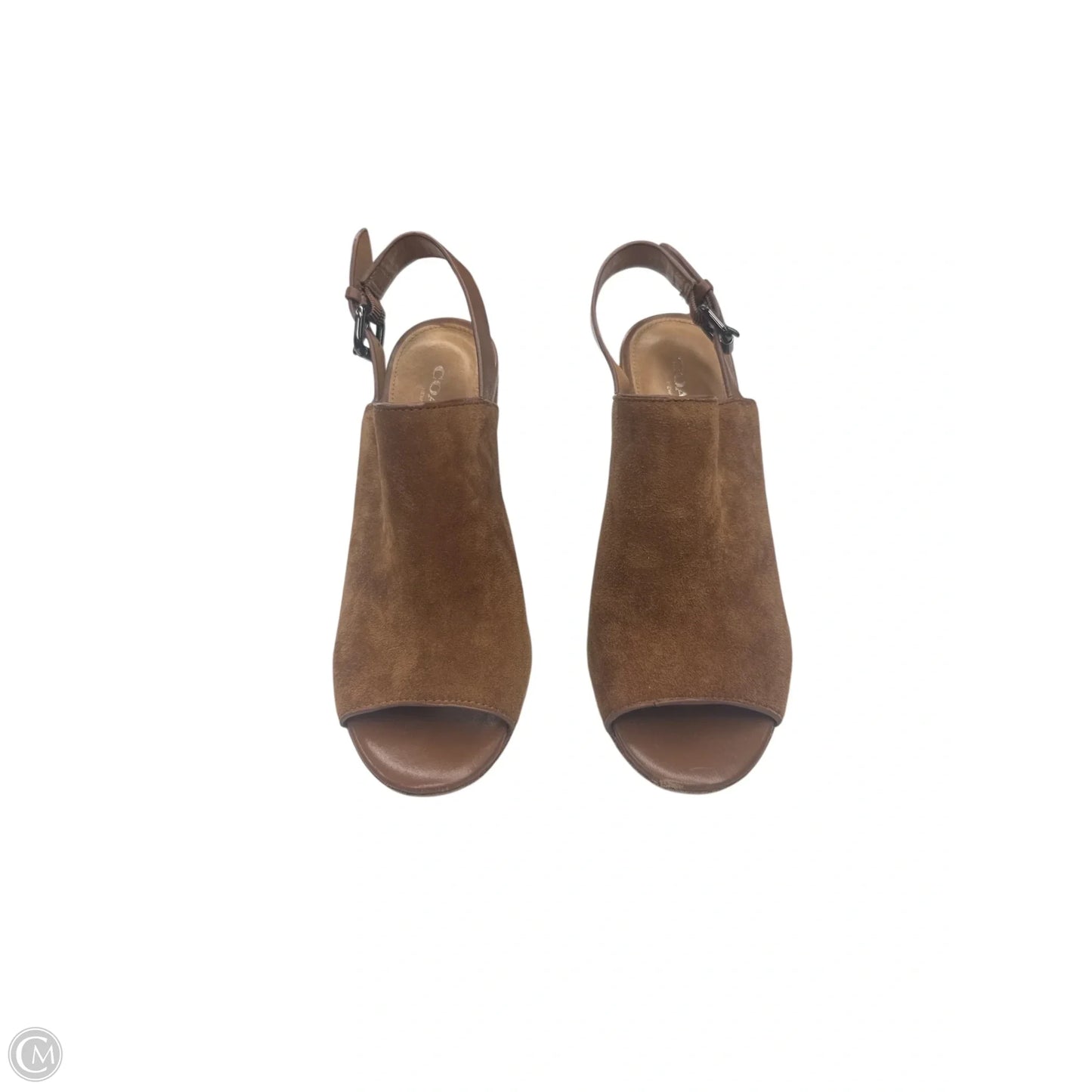 Shoes Designer By Coach In Brown, Size: 5