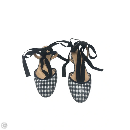 Sandals Flats By J. Crew In Navy, Size: 6