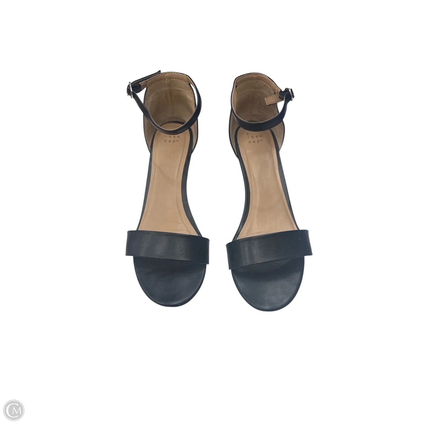Shoes Heels Wedge By A New Day In Black, Size: 9