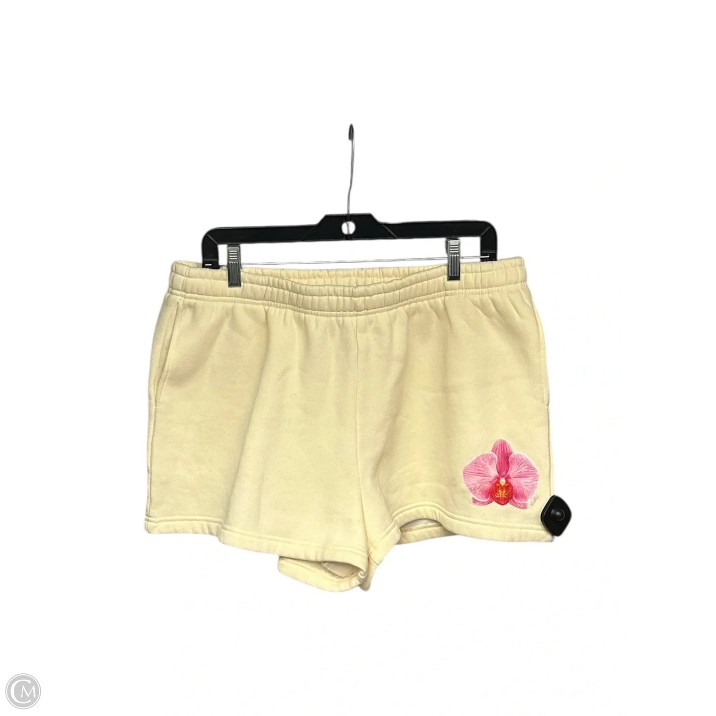 Shorts By Edikted In Cream, Size: Xl