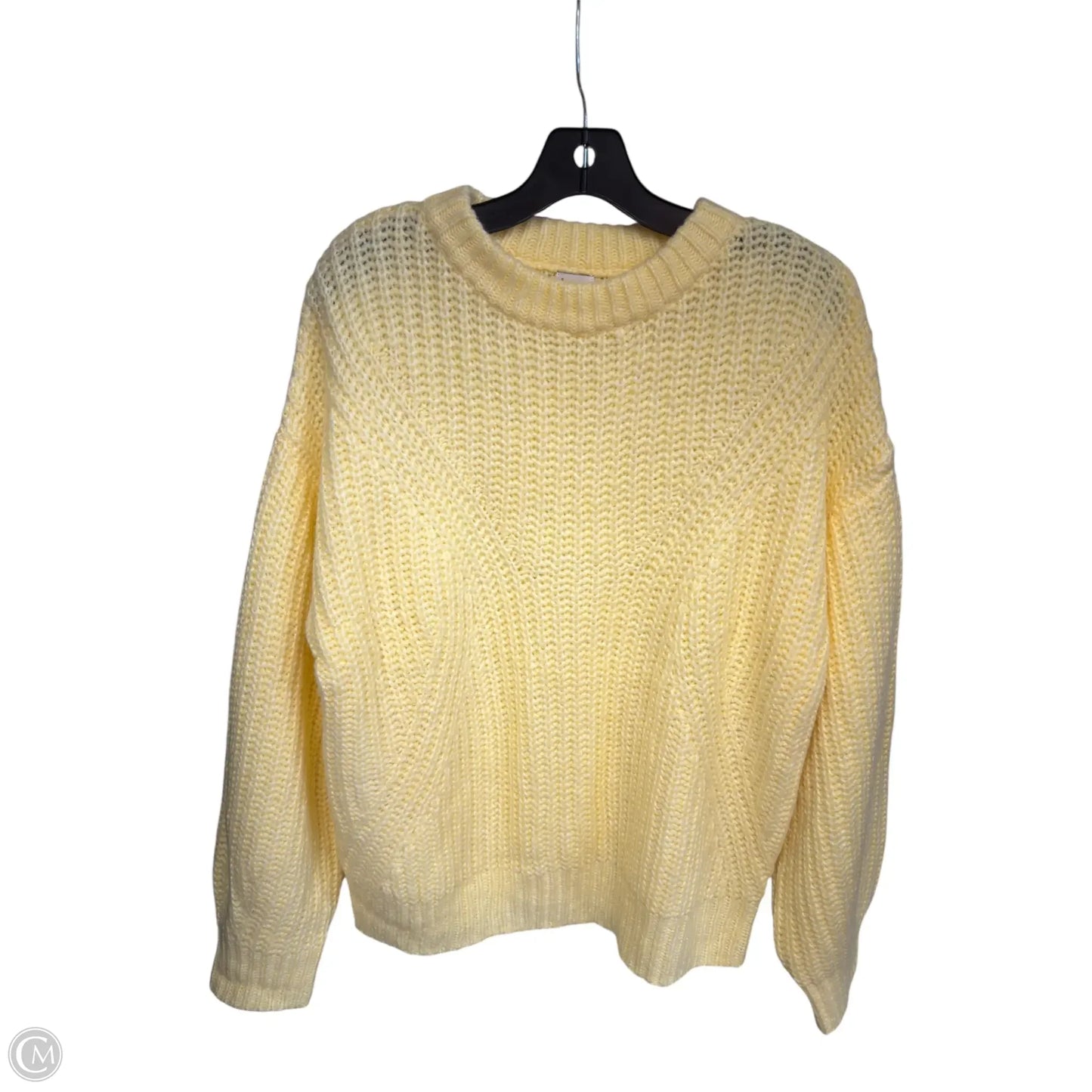 Sweater By A New Day In Yellow, Size: M