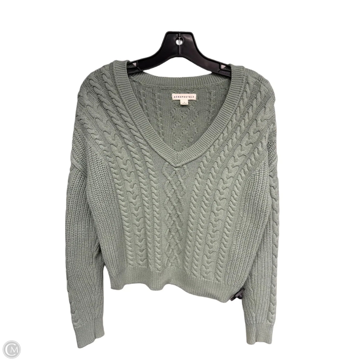 Sweater By Aeropostale In Green, Size: S