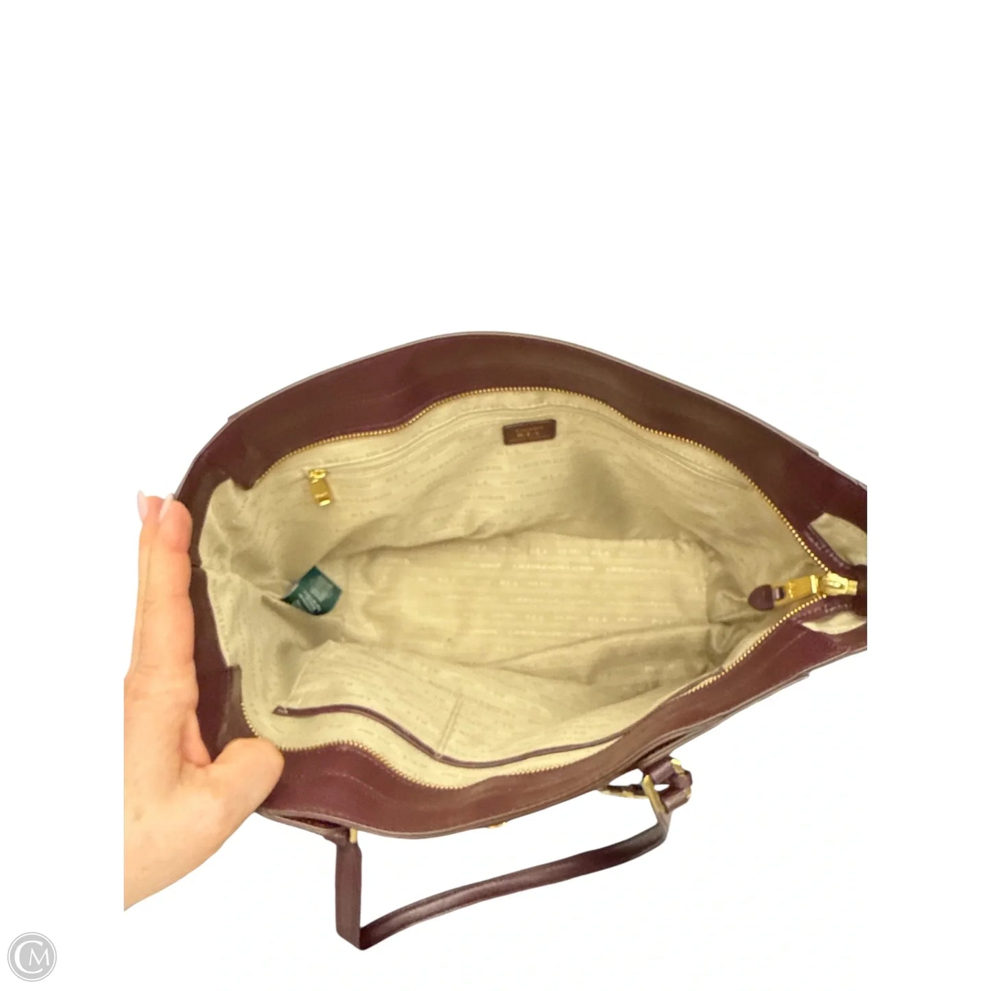 Tote By Ralph Lauren, Size: Large