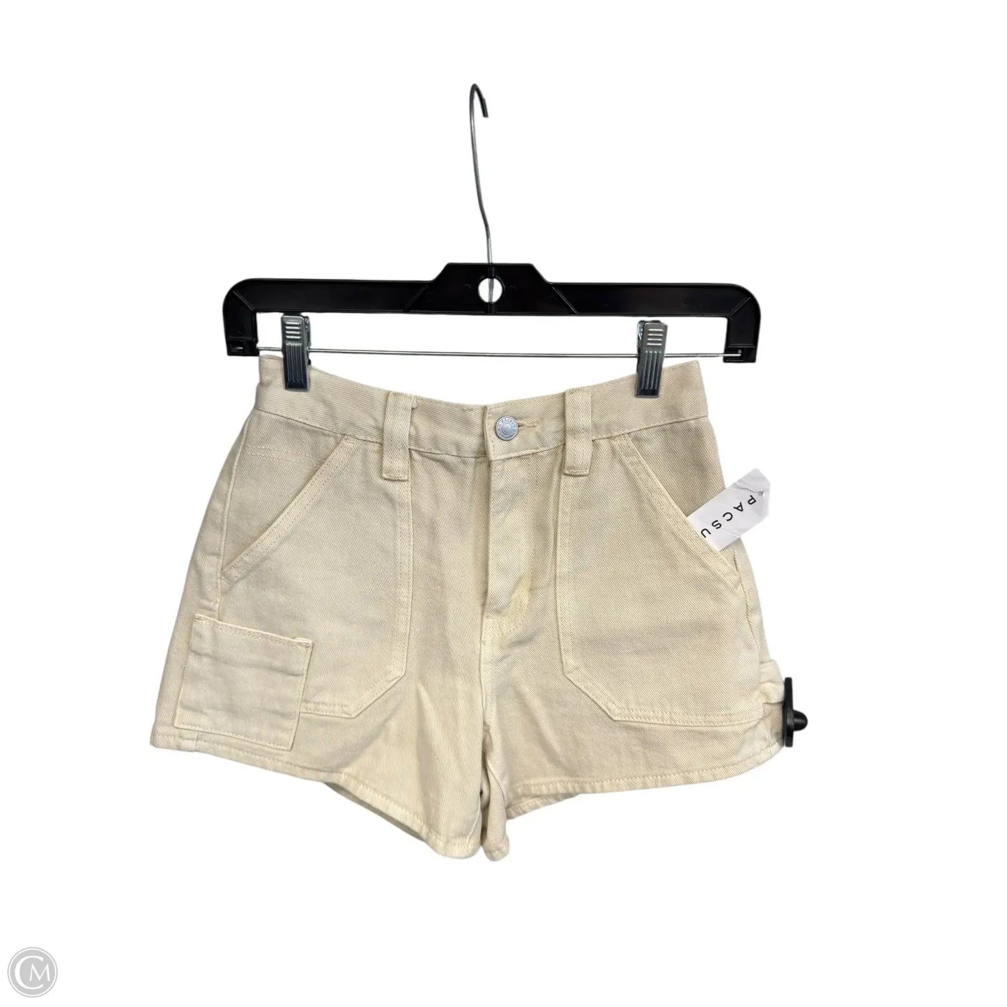 Shorts By Pacsun In Cream, Size: 24