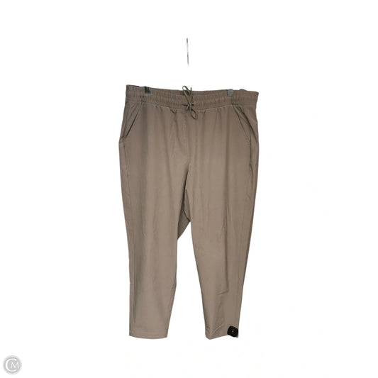 Athletic Pants By All In Motion In Tan, Size: Xl