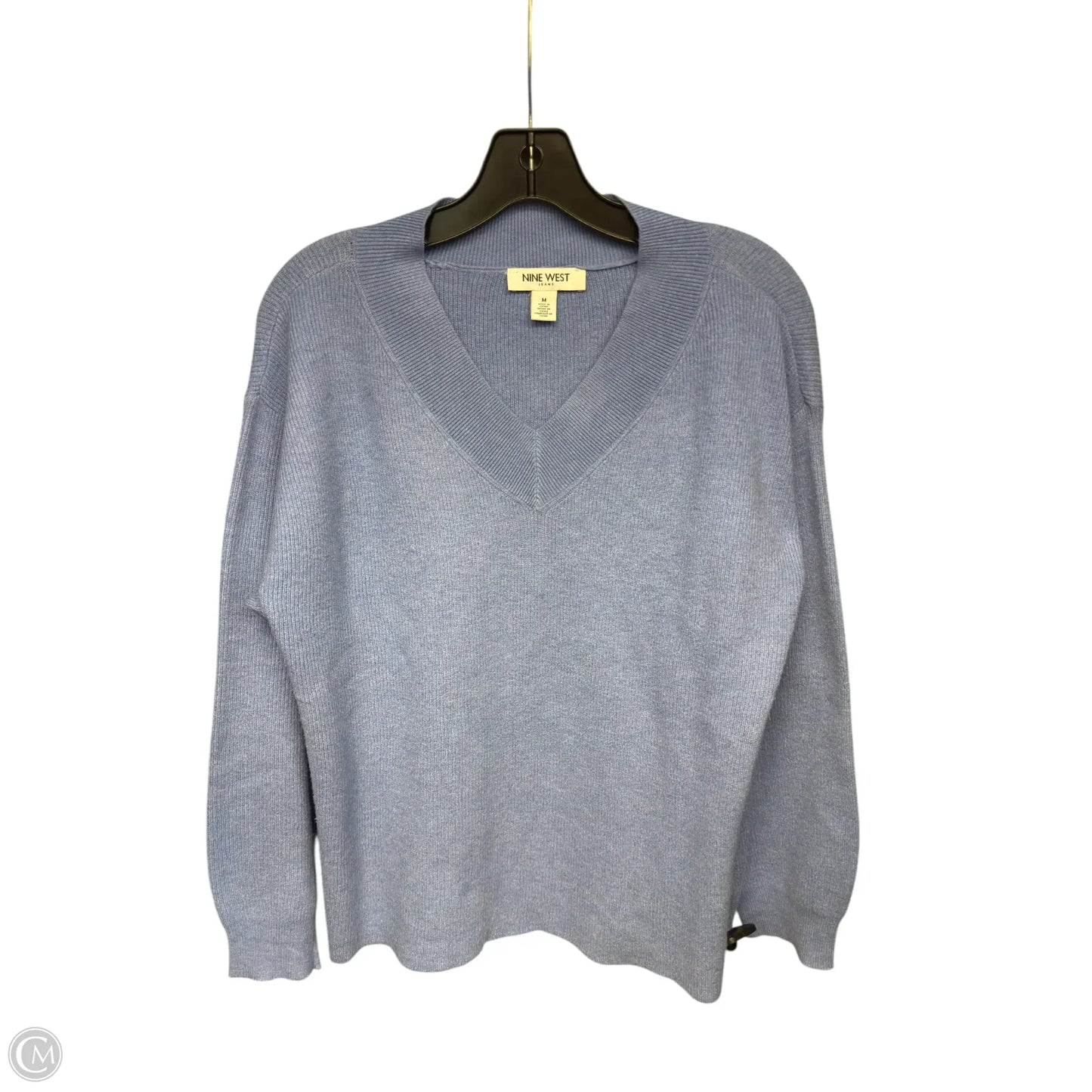Sweater By Nine West In Blue, Size: M