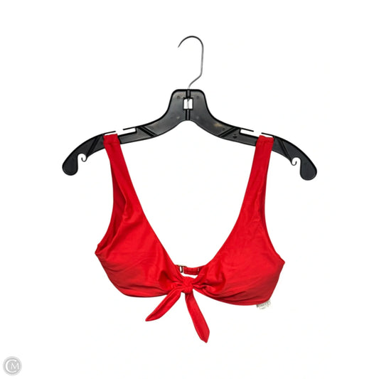 Swimsuit Top By Hollister In Red, Size: S