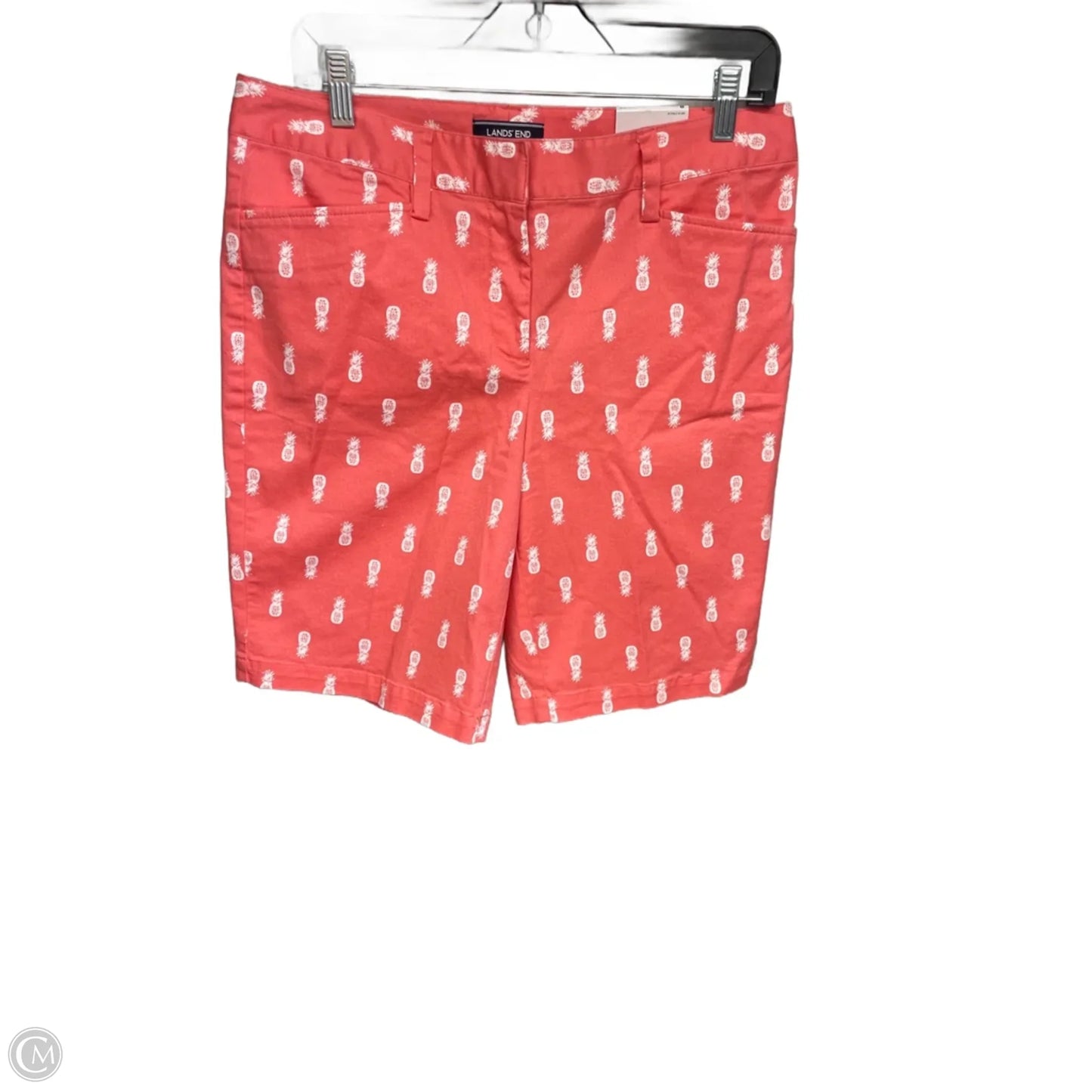 Shorts By Lands End In Coral, Size: 8