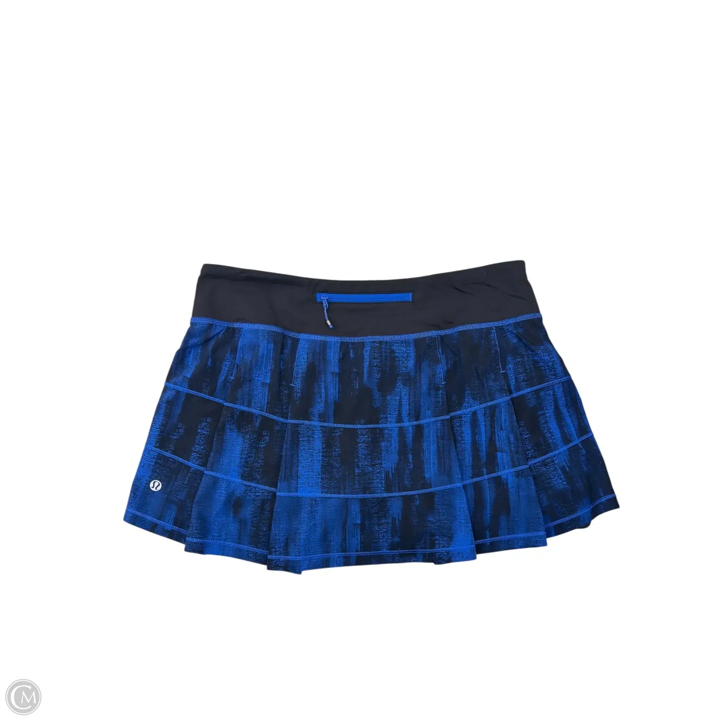 Athletic Skort By Lululemon In Blue, Size: 8