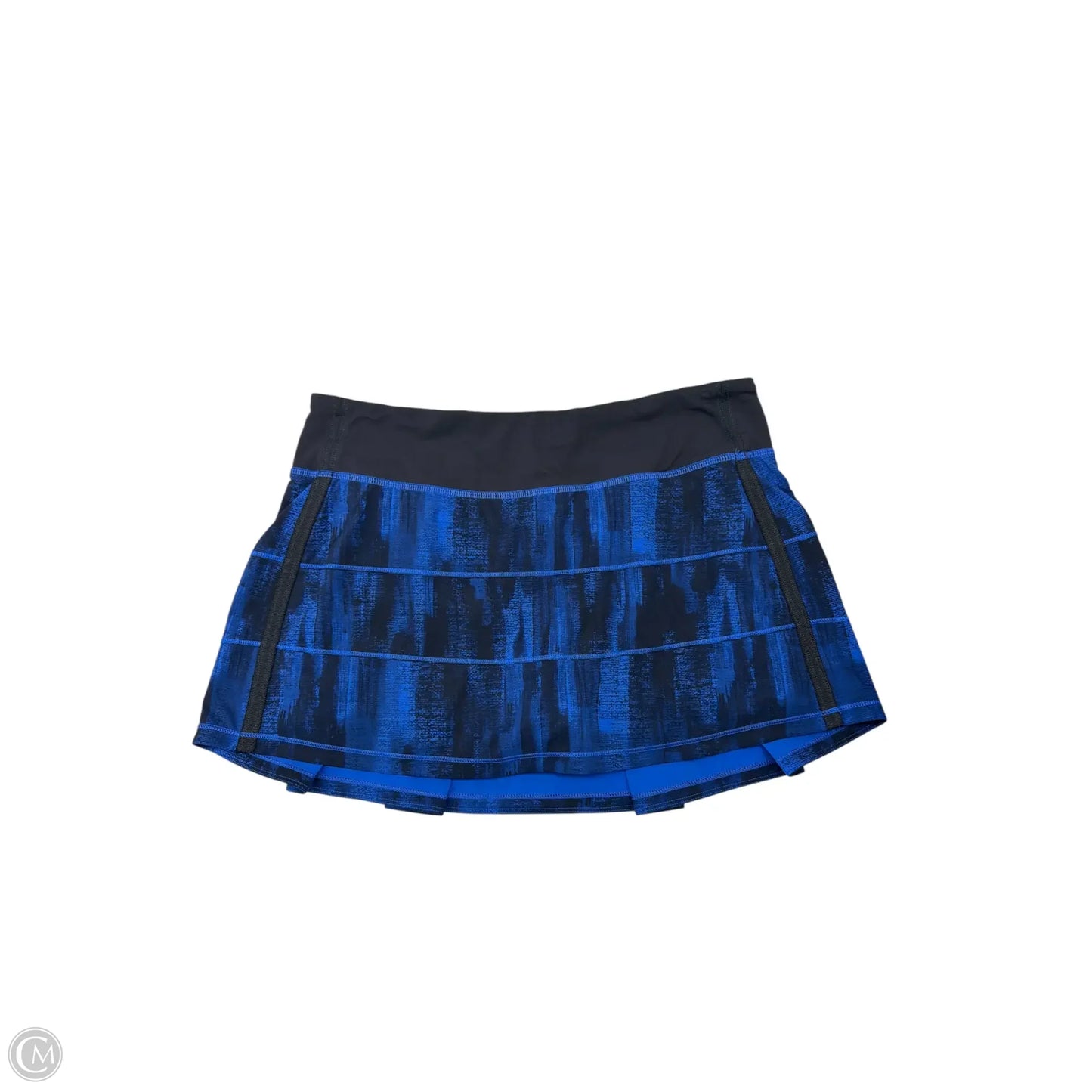 Athletic Skort By Lululemon In Blue, Size: 8