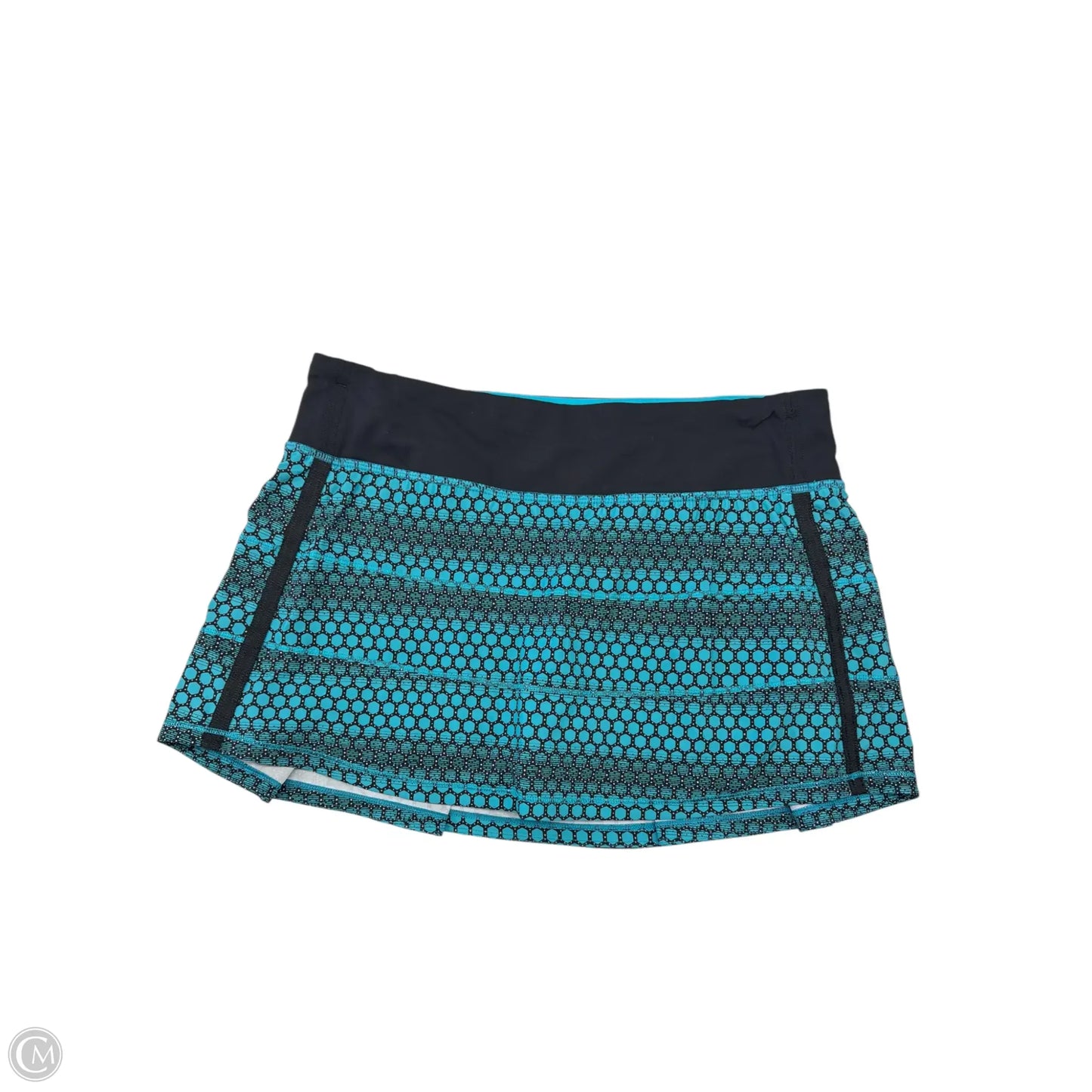 Athletic Skort By Lululemon In Teal, Size: 8