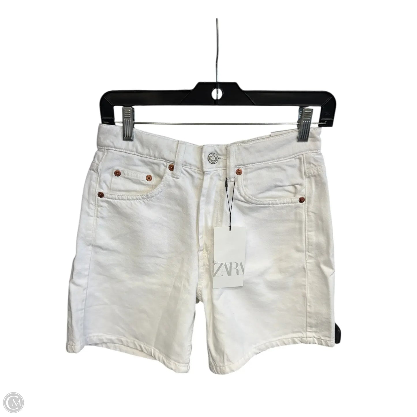 Shorts By Zara In White, Size: 2