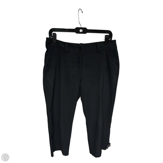 Athletic Capris By Nike Apparel In Black, Size: M