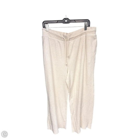 Athletic Pants By Aerie In Cream, Size: Xl