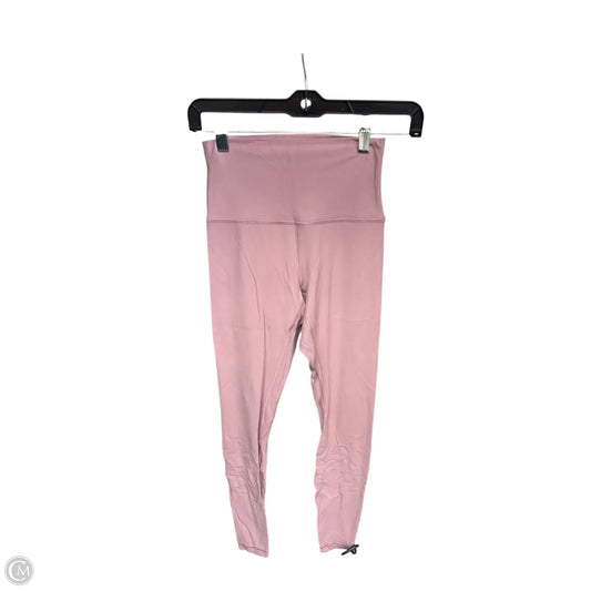 Athletic Leggings By Lululemon In Pink, Size: 4