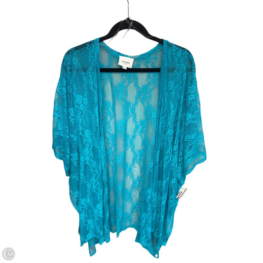 Shawl By Andree By Unit In Blue, Size: 2x