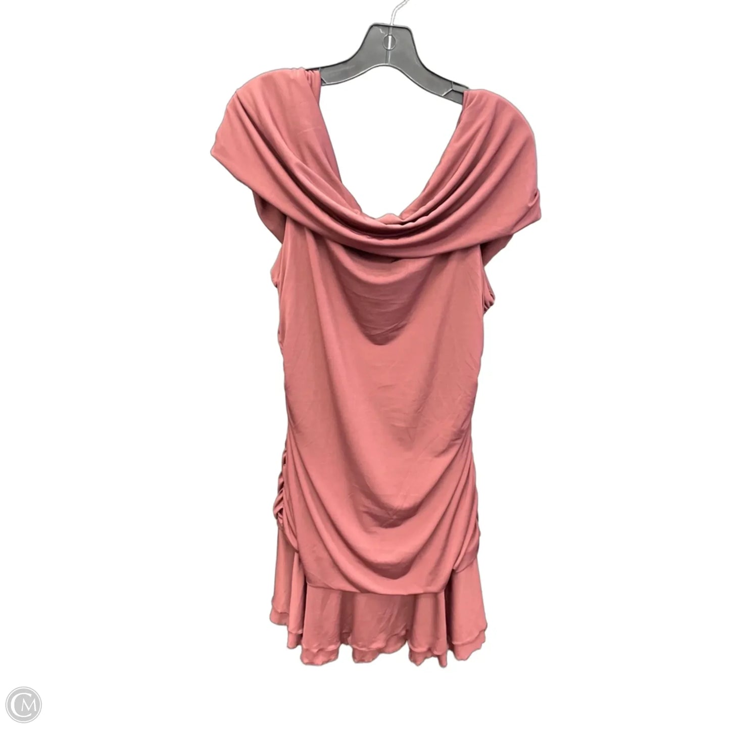 Dress Party Short By Clothes Mentor In Maroon, Size: 3x