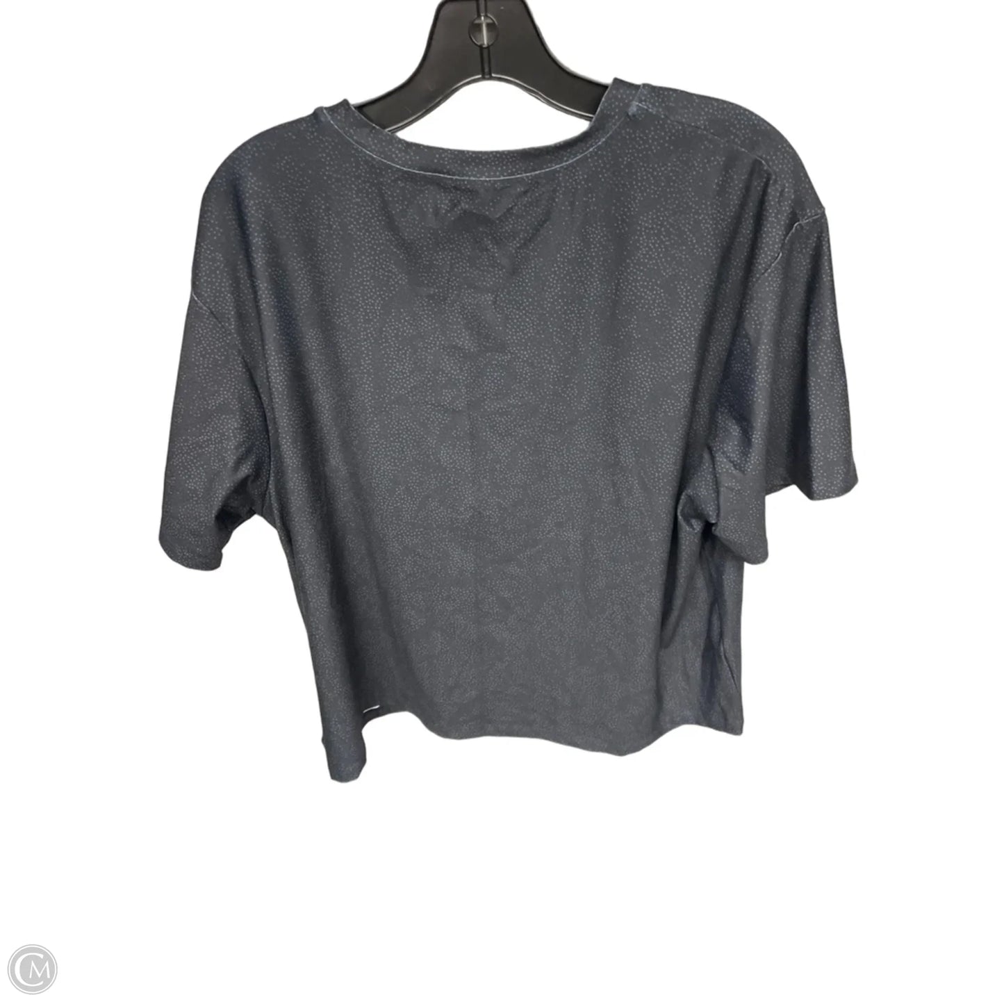 Athletic Top Short Sleeve By Clothes Mentor In Grey, Size: Xl