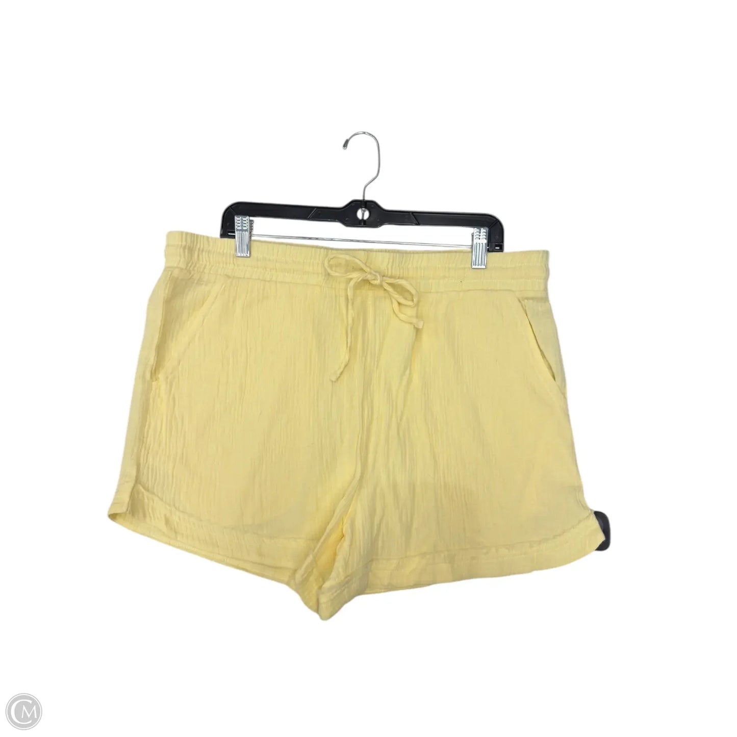 Shorts By C And C In Yellow, Size: Xl