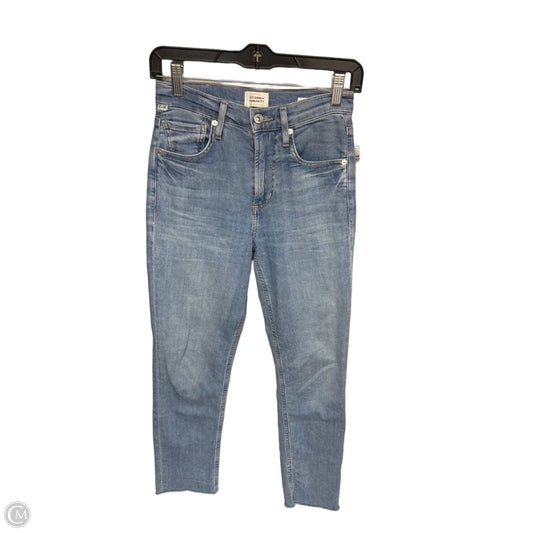 Jeans Skinny By Citizens Of Humanity In Blue Denim, Size: 2