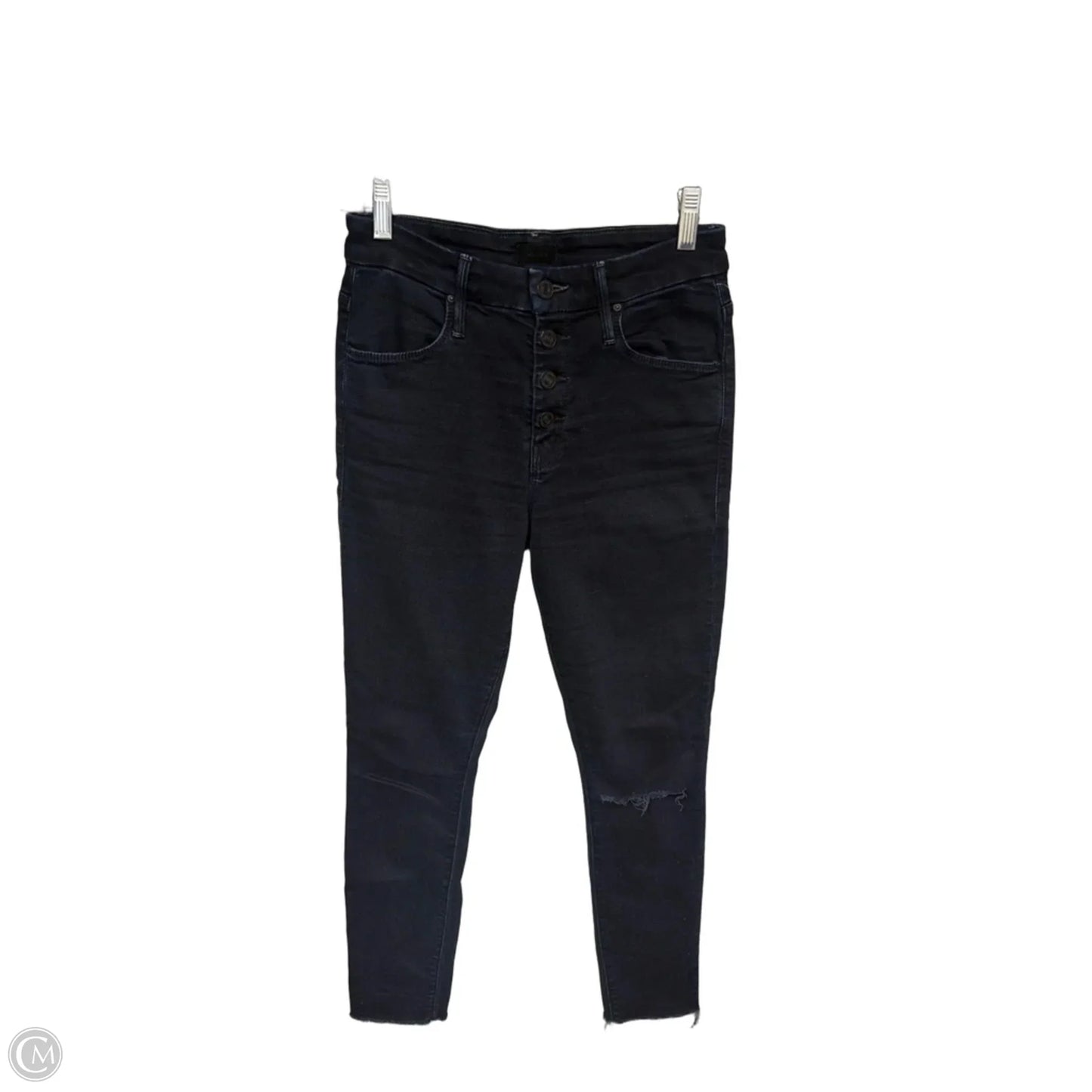 Jeans Skinny By Mother In Blue Denim, Size: 25