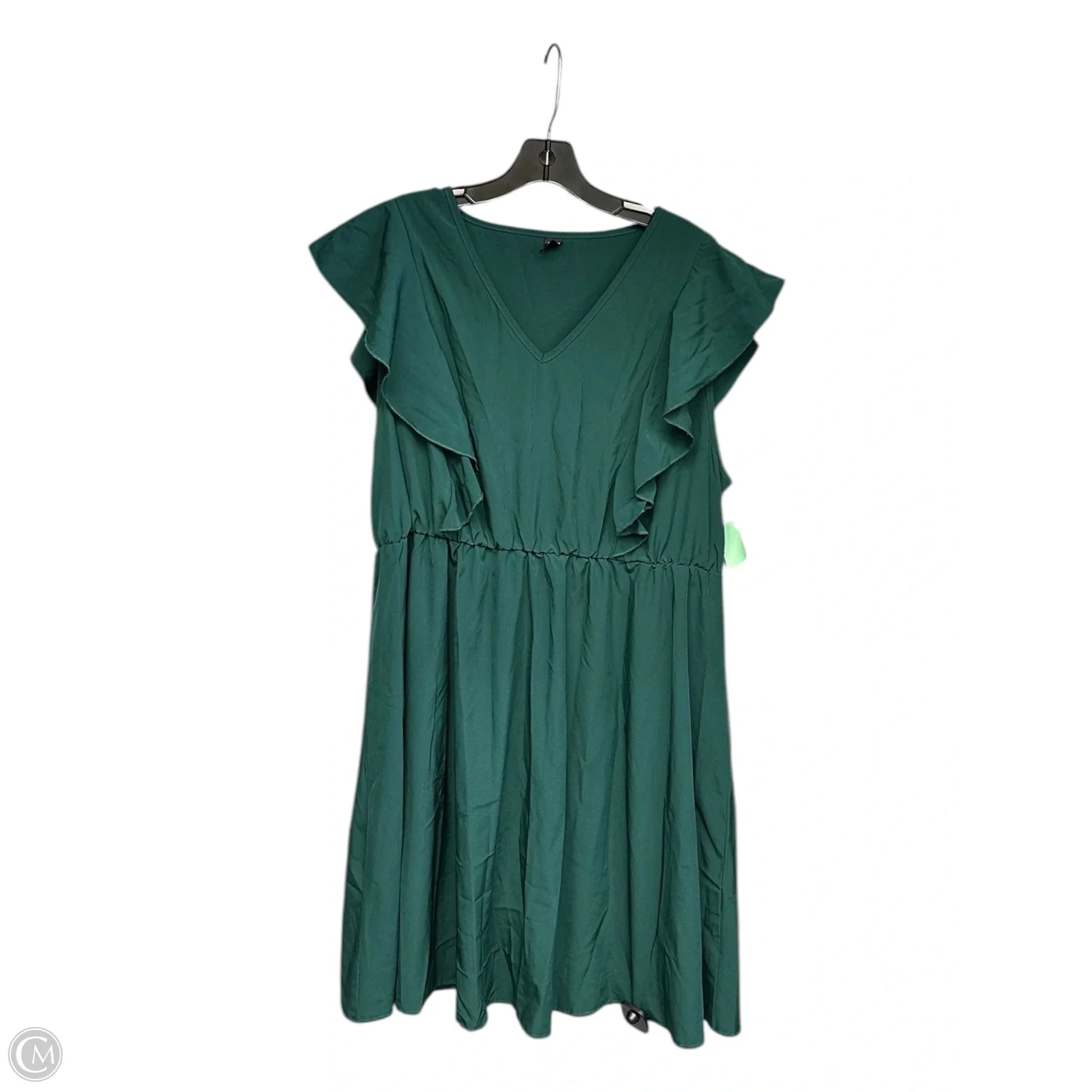 Dress Casual Short By Shein In Green, Size: 3x Dress Casual Short By Shein In Green, Size: 3x
