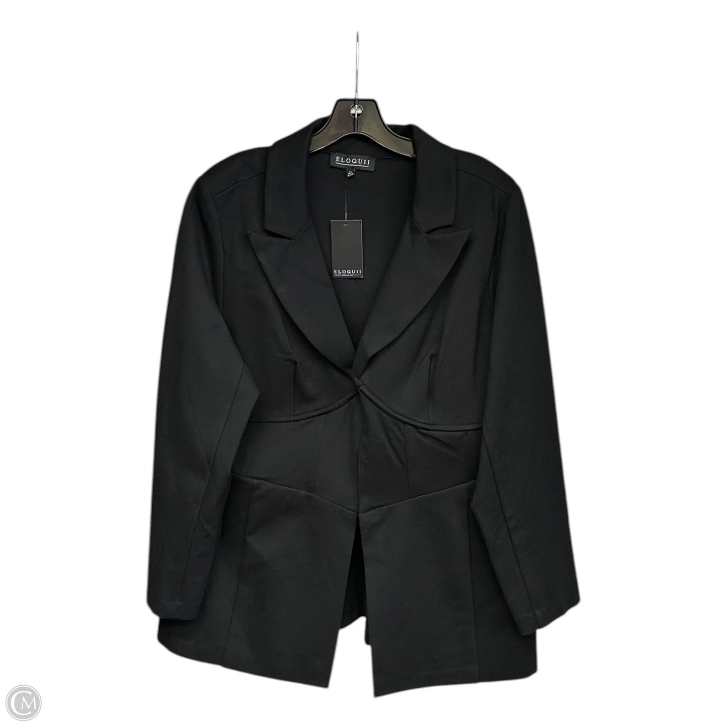 Blazer By Eloquii In Black, Size: 24