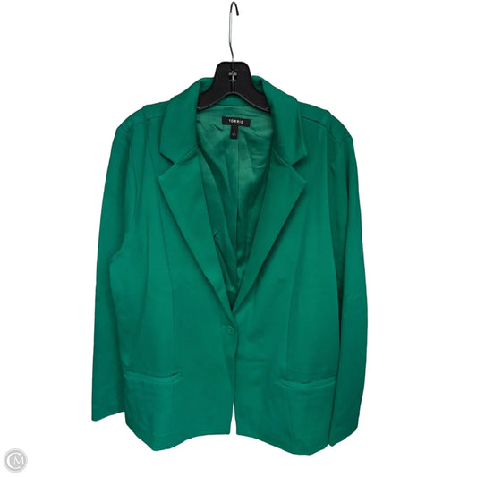 Blazer By Torrid In Green, Size: 2