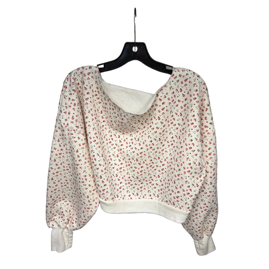 Sweater By Blogilates In Pink & White, Size: S