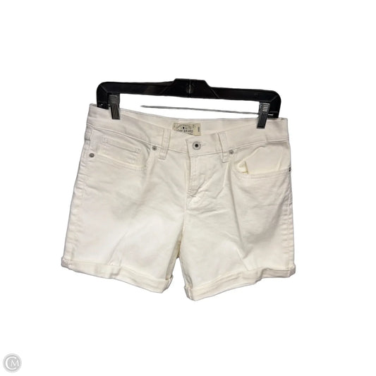 Shorts By Lucky Brand In White Denim, Size: 6