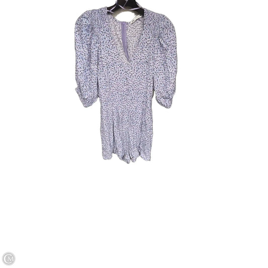 Romper By Zara In Purple, Size: L
