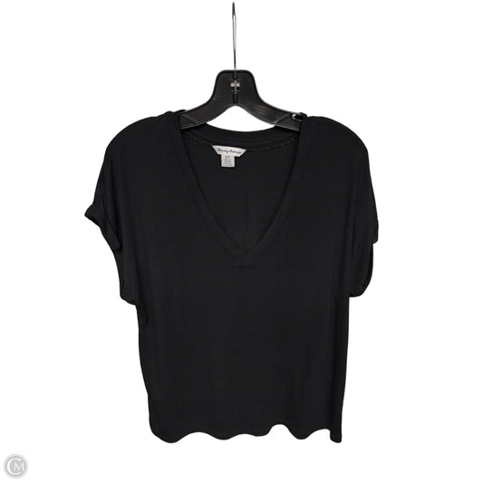 Top Short Sleeve By Tommy Bahama In Black, Size: Sp