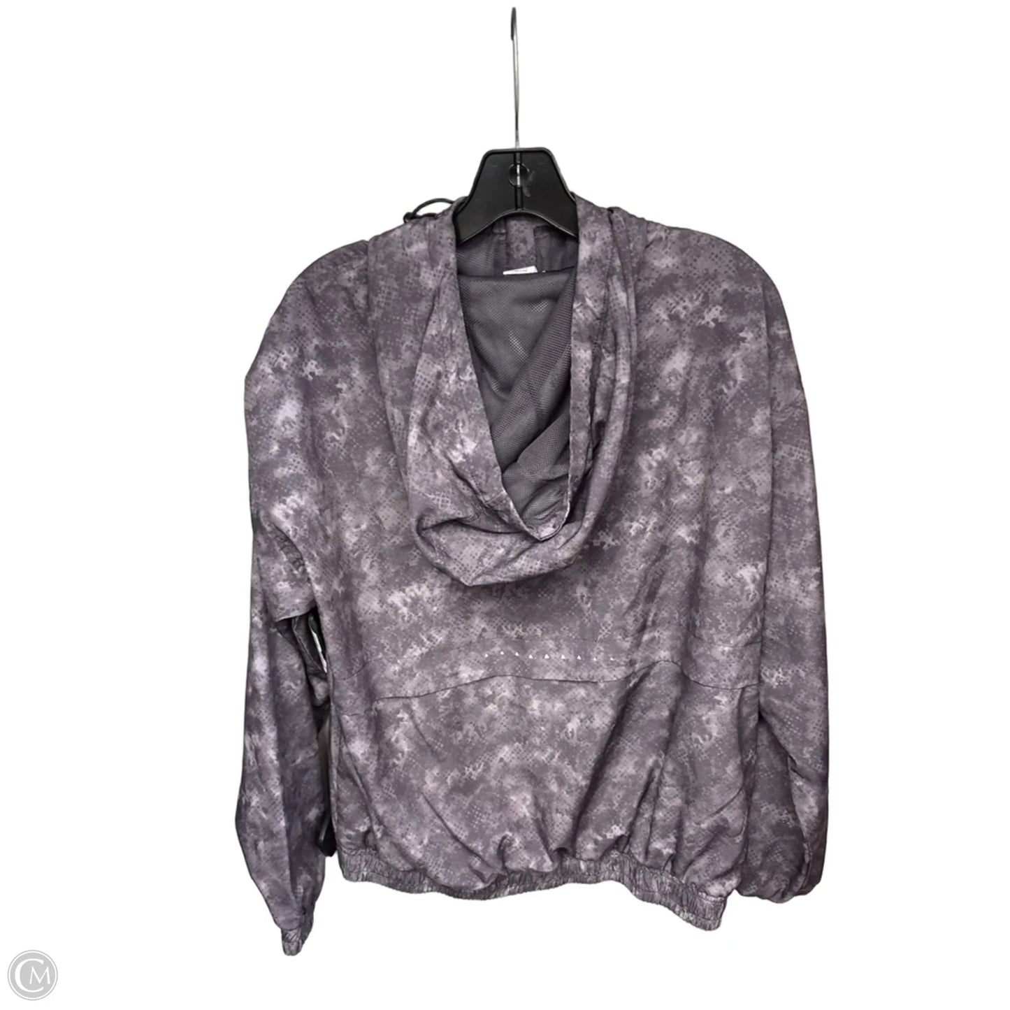 Athletic Jacket By Reebok In Purple, Size: M