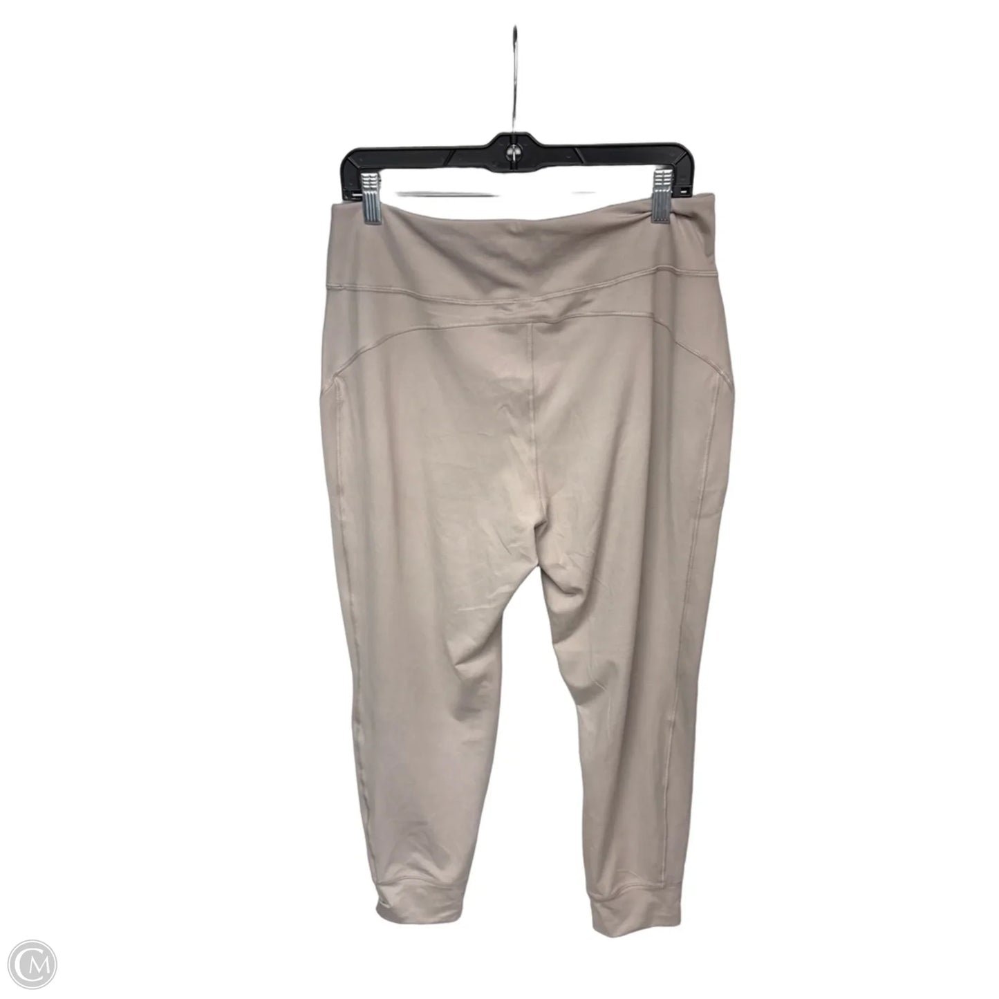 Athletic Leggings By 90 Degrees By Reflex In Taupe, Size: Xl