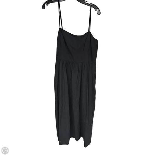 Dress Casual Maxi By Universal Thread In Black, Size: L