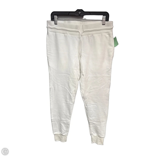 Athletic Pants By Love Your Melon In White, Size: L