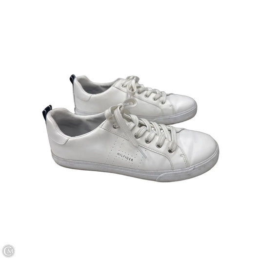 Shoes Sneakers By Tommy Hilfiger In White, Size: 10