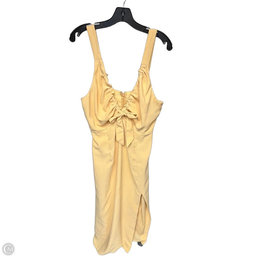 Dress Party Long By Abercrombie And Fitch In Orange, Size: L