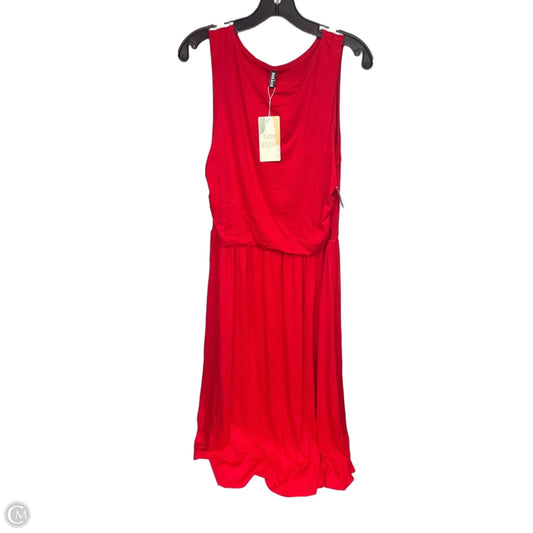 Dress Casual Maxi By Btfbm In Red, Size: Xl