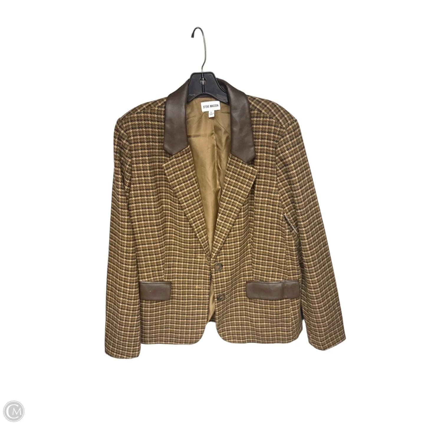 Blazer By Steve Madden In Brown, Size: L