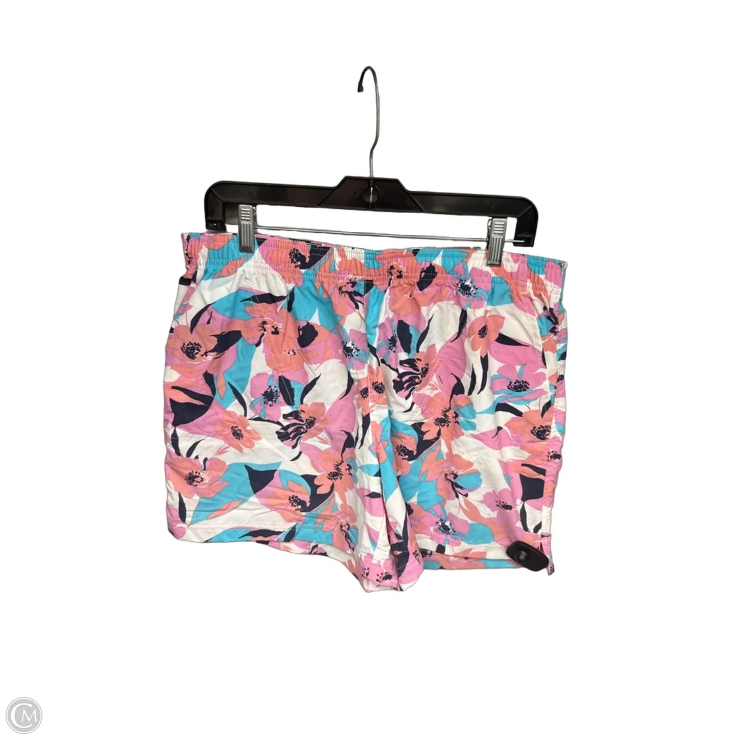 Athletic Shorts By Columbia In Tropical Print, Size: L